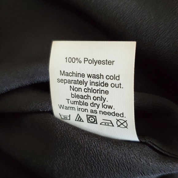 Black J-CREW Top Women Petite Large Blouse NWT - Picture 13 of 16